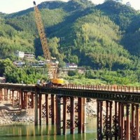 宁夏银川钢便桥多少钱-「沧顺路桥工程」贝雷片|费用