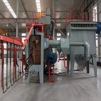 江苏通过式悬挂抛丸机厂家-泊头兴泊铸造制造悬挂通过式抛丸机